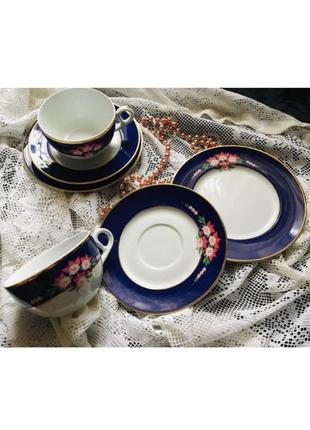 🔥 чашки 🔥 тарелки винтаж швеция фарфор3 фото