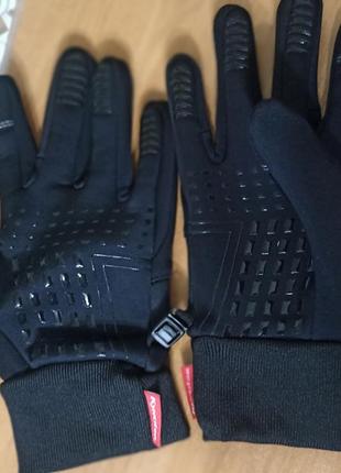 Зимние влагозащитные спортивные перчатки xiaomi, размер м2 фото