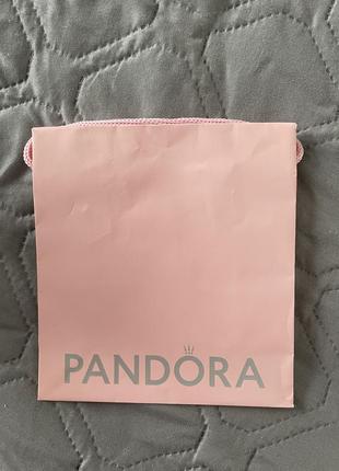 Рожевий пакетик pandora 14x15 см