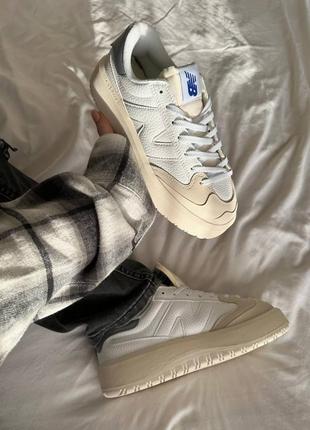 Кроссовки с меховой стелькой new balance ct302 white blue 2 fur❄️10 фото