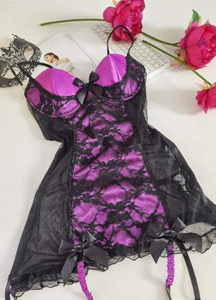 Брендовый сексуальный пеньюар babydoll размера m