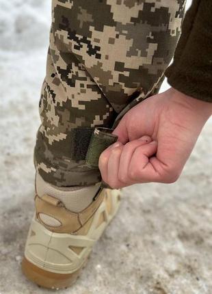 Військові зимові штани піксель ріп стоп зимові тактичні штани з підкладкою omni-heat усі розміра6 фото