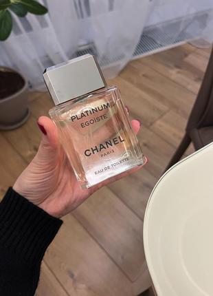 Chanel egoiste platinum eau de toilette туалетная вода для мужчин 100 мл