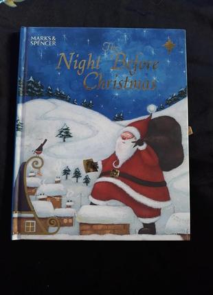 Дитяча книга англійською the  night before christmas від marks&spencer