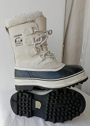 Оригинальные сноубутсы sorel caribou