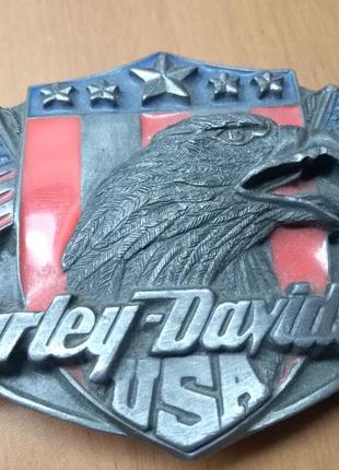 Пряжка harley davidson belt buckle 1989