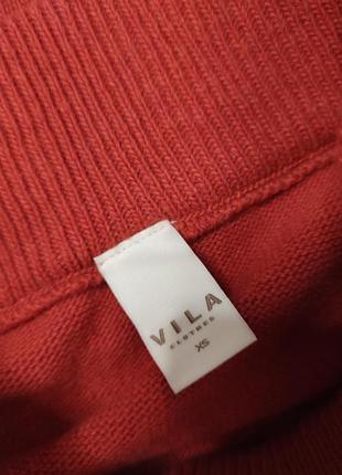 Теплая вязаная юбка юбка vila clothes, р.xs/s9 фото