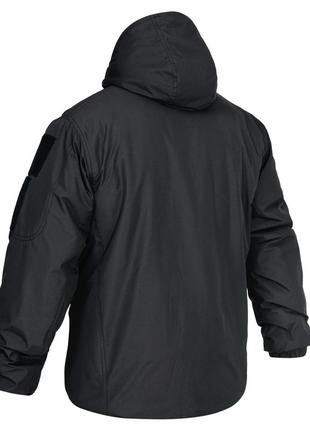 Wintac зимова куртка stalker winter armor black velcro чорна3 фото