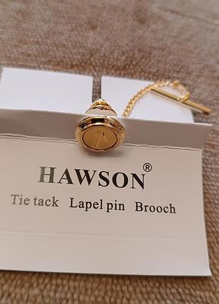 Зажим для галстука запонки стильный аксессуар в подарочной упаковке