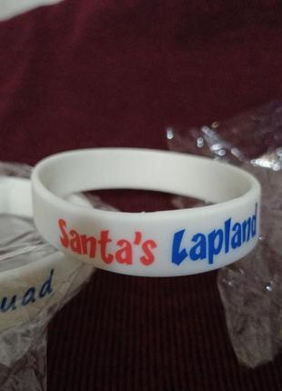Браслеті santa's lapland elf sguad загін лапландських ельфів санти-3 штуки1 фото