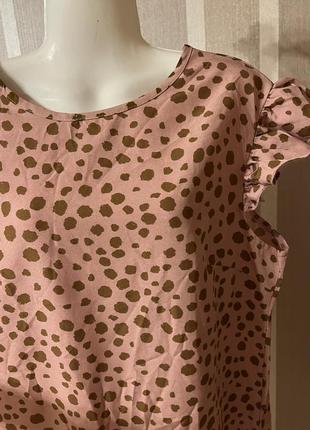 Блуза в леопардовый принт shein3 фото