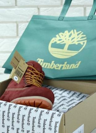 Timberland burgundy fur ❄️, черевики жіночі зимні тімберленд, ботинки женские зимние тимберленд, ботинки тімберленд жіночі з хутром9 фото
