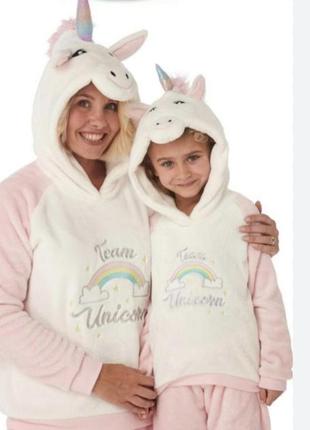 Теплейшее худи с единорогом на 8-10 лет