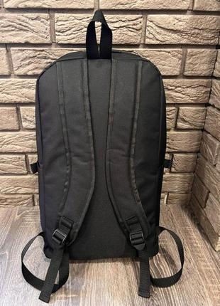 Чоловічий спортивный рюкзак под adidas черный6 фото