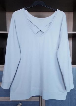 Тёплый, уютный свитшот, 56-58-60?, хлопок, вискоза, полиэстер, george