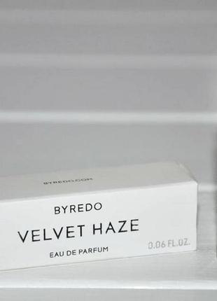 Byredo velvet haze💥original відливант розпив аромату оксамитова серпанок ціна за 1мл2 фото