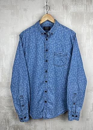 Pull & bear сорочка чоловіча з кишенею 5