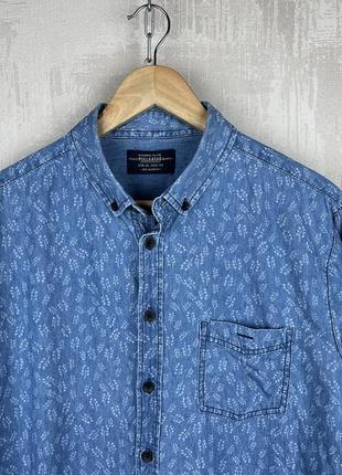 Pull & bear сорочка чоловіча з кишенею 3