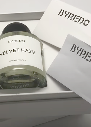 Byredo velvet haze💥оригинал 2 мл распив аромата бархатная дымка5 фото