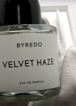 Byredo velvet haze💥оригинал 2 мл распив аромата бархатная дымка6 фото