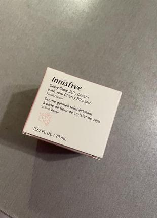 Innisfree dewy glow moisturizer with cherry blossom &amp; niacinamide3 фото