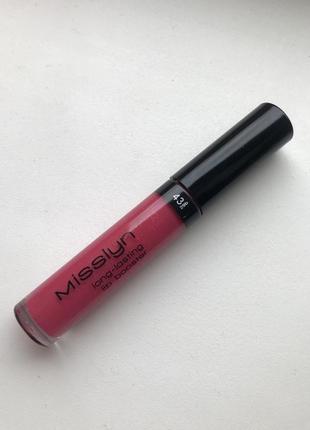 Блеск для губ misslin long lasting!