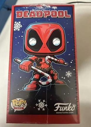 Набор: футболка + фигурка - funko pop deadpool - фанко поп дэдпул (xl)4 фото