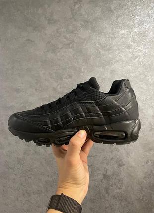 Чоловічі кросівки nike air max 95 black7 фото