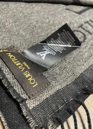Шарф мужской луи виттон louis vuitton в подарочной коробке.
