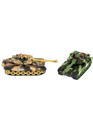 Іграшковий набір із 2 танків на радіокеруванні арт. 55256 фото