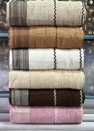 Махровые полотенца набор полотенец для сауны3 фото