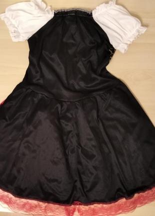 Сукня костюм подруги пірата піратки розбійниці на 11-13 років плаття3 фото