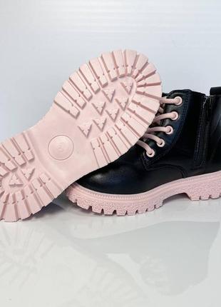 Демісезонні чобітки для дівчинки дитяче взуття весна4 фото