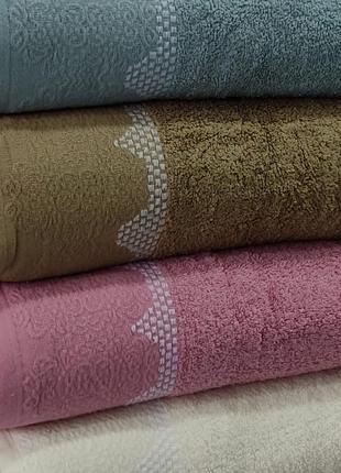 Махровые полотенца набор полотенец для сауны