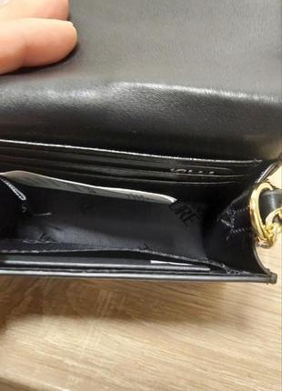 Микро сумка кошелек на цепочке versace jeans couture оригинал гаманець7 фото