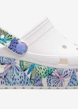 Crocs classic crush butterfly