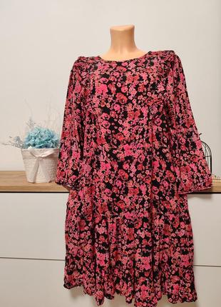 Гарна сукня в квітковий принт!