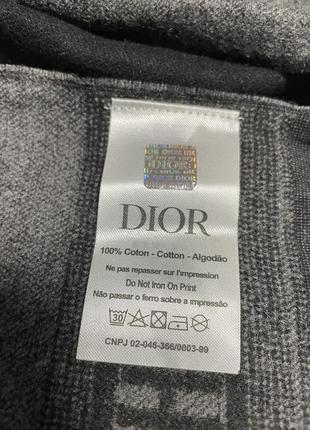 Шарф мужской диор в стилі dior в подарочной коробке.4 фото