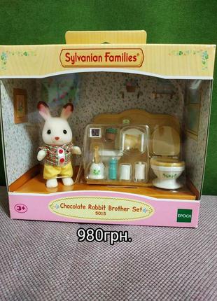 Sylvanian families туалет ванна кімната мебель семья магазин машина1 фото