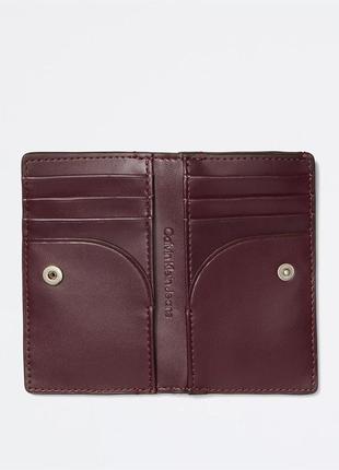 Новый кошелек calvin klein (ck minimal monogram wine tasting wallet) с америки2 фото