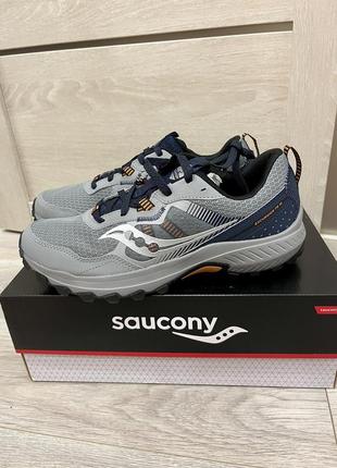 Трейловые кроссовки saucony excursion tr16 9/42,5/27 нові оригінал6 фото