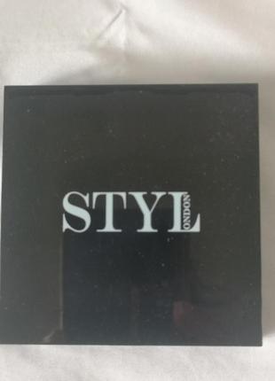 Палитра теней для век на минеральной основе stylondon eaton