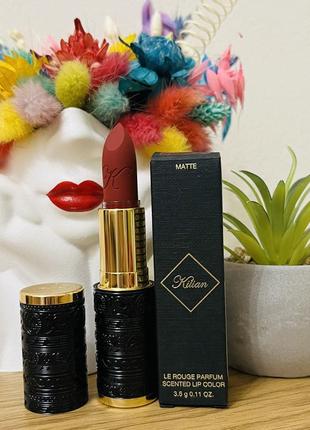 Оригинальный kilian paris lipstick le rouge parfum matte матовая помада 245 sacred rouge