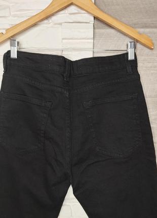 Мужские черные джинсы new look super skinny stretch w32l327 фото