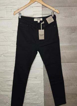 Мужские черные джинсы new look super skinny stretch w32l322 фото
