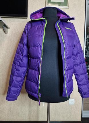 Легкий, теплый и яркий пуховик, пуховая куртка marmot 700-fill, оригинал1 фото
