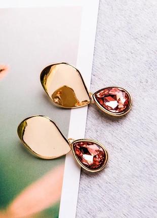 Невероятно красивые серьги с австр.кристаллами