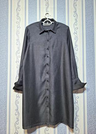 Стильное платье-рубашка oliver bonas, 100% лиоцелл