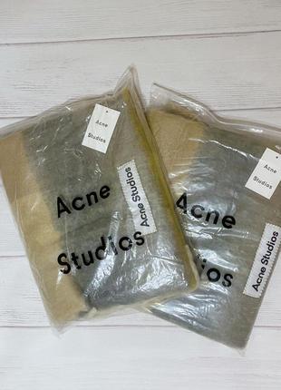 Шерстяной большой шарф  acne studios  256*373 фото