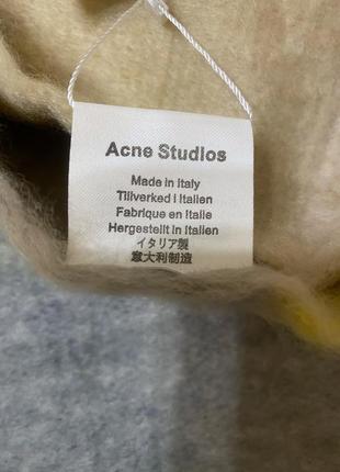 Шерстяной большой шарф  acne studios  256*372 фото